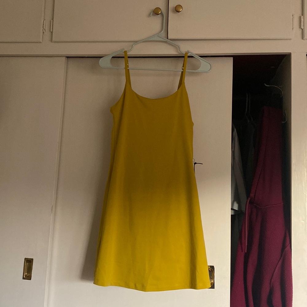 Girlfriend collective fit and flare dress